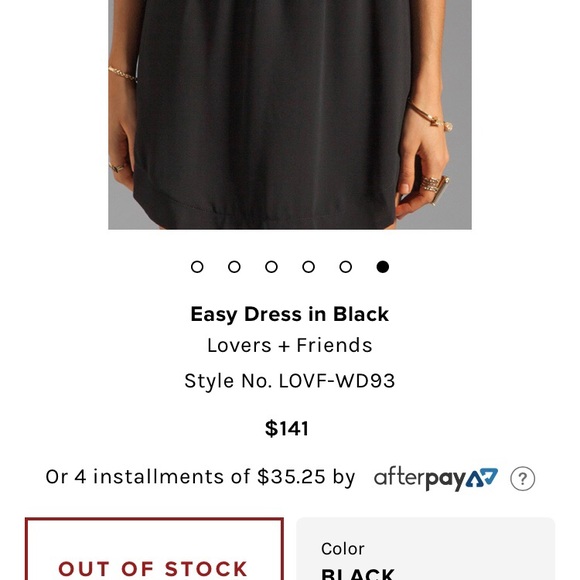 Lovers + Friends Easy Dress in Black - Revolve - Picture 5 of 7
